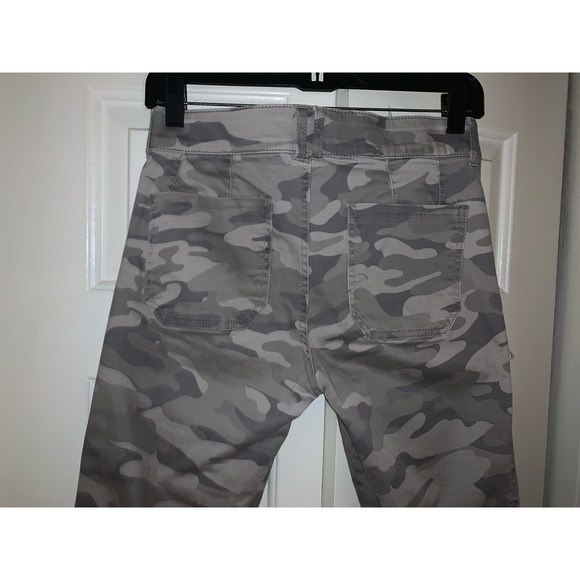 Democracy “AB” solution gray camouflage mid rise skinny jeans size 4 - Picture 5 of 6